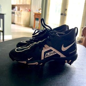 2Y alpha Nike youth cleats. Barely worn. Kid grows like a weed.
